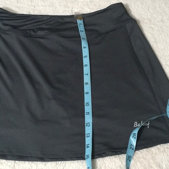 NWT Baleaf Pocketed Performance Skort (L) New With Tags Grey - Picture 3 of 8